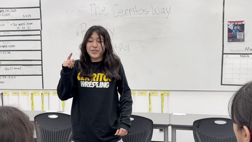 Video on being Ready Respectful and Real with Girl's Wrestling