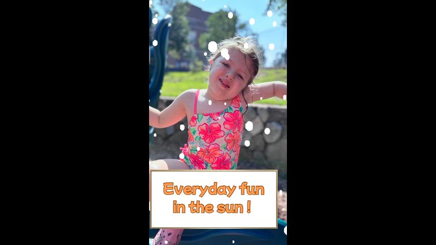 Fun video featuring classic Camp NDA activities like crafts, sports, games and more with an overlay of snowflakes gently falling.