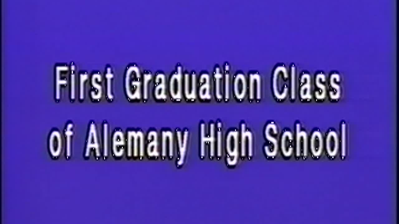 First Graduation Class of 1957 Alemany High School
