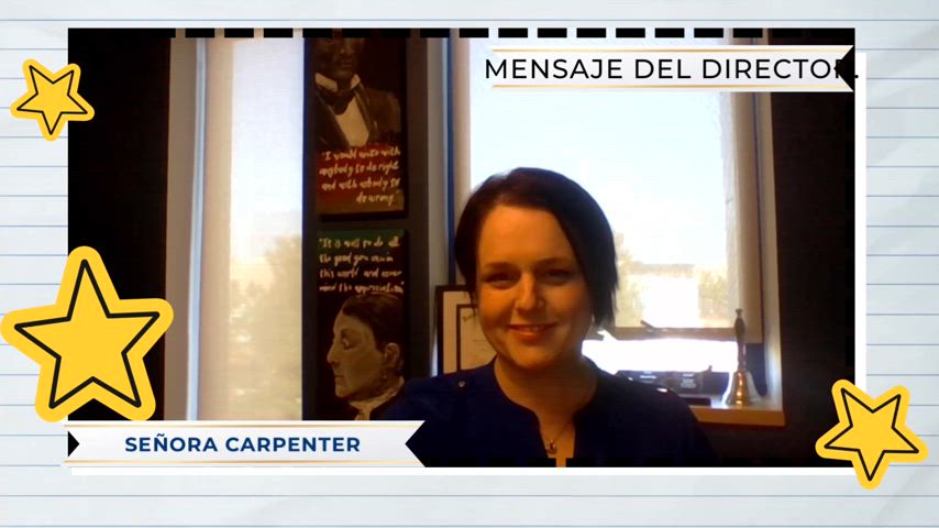 La Sra. Miranda Carpenter, directora del campus Sarah D. Ottiwell, comparte un mensaje informativo de bienvenida con todas las familias antes del inicio del año escolar 2025-2026.