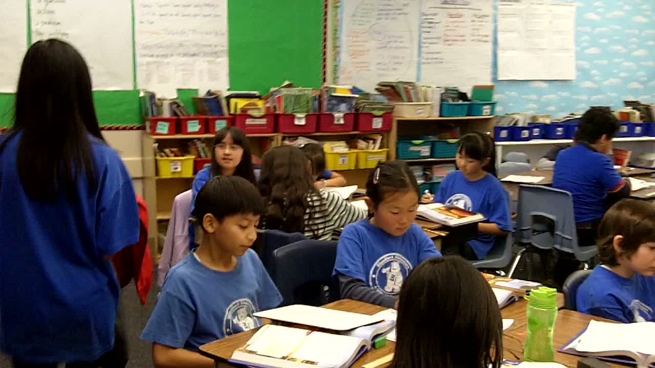 Deanna, Lauren, Valerie, and Emily Blandford Elementary School