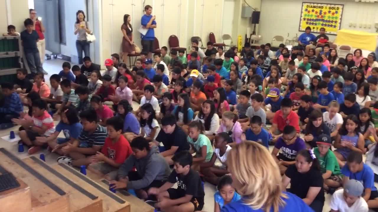 Upper Grade Cups Video June 5 2014 Blandford Elementary School