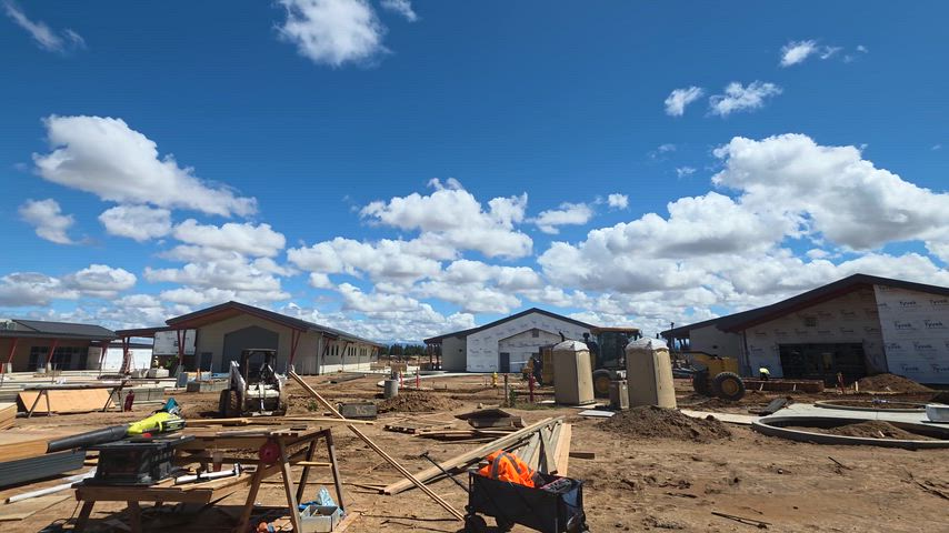 Canyon Creek Elementary School - Interior Campus Construction Progress