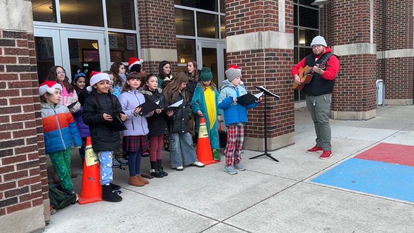 Holiday carol sing
