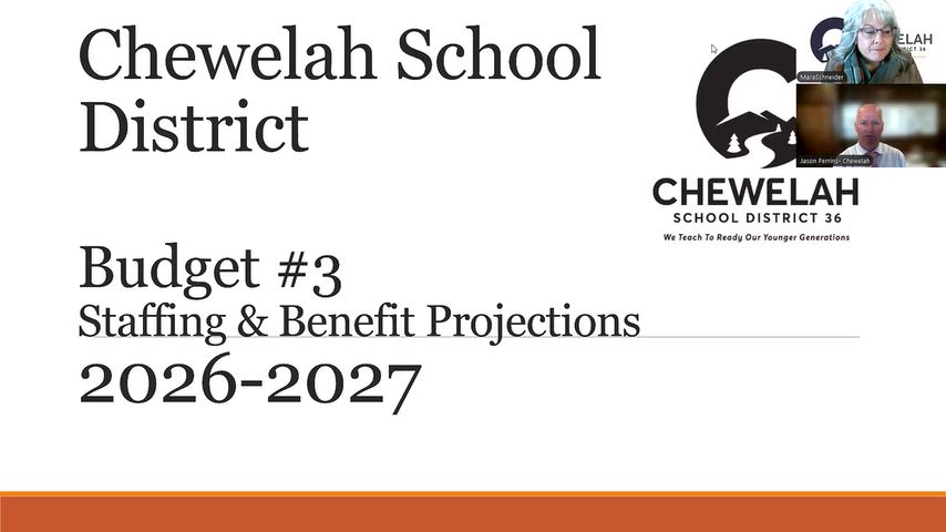 Third in our budget video series, discussing staffing and benefits projections.