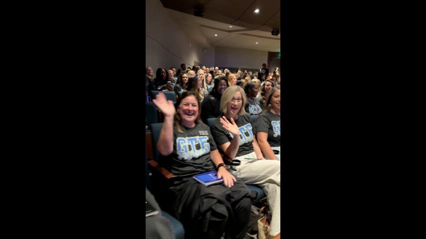 employee back-to-school kickoff event video