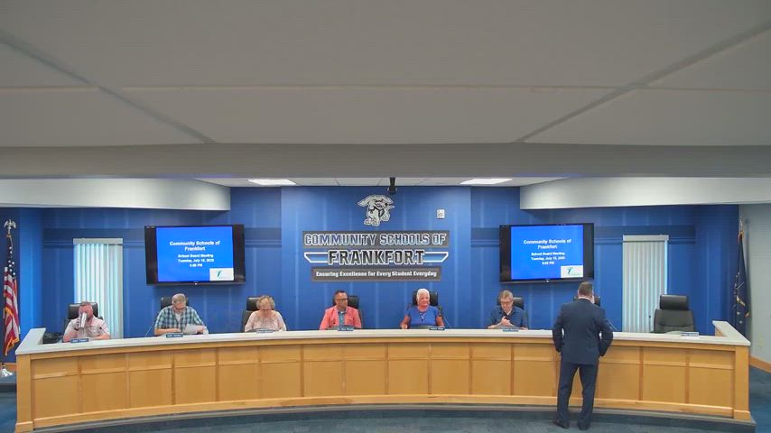 School Board Meeting July 15, 2025