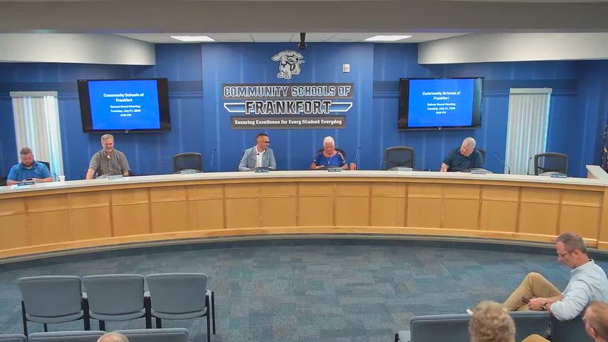 School Board Meeting July 21, 2026