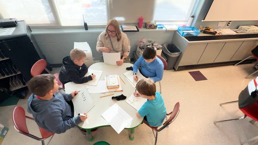 video of students and staff at Eastside Elementary