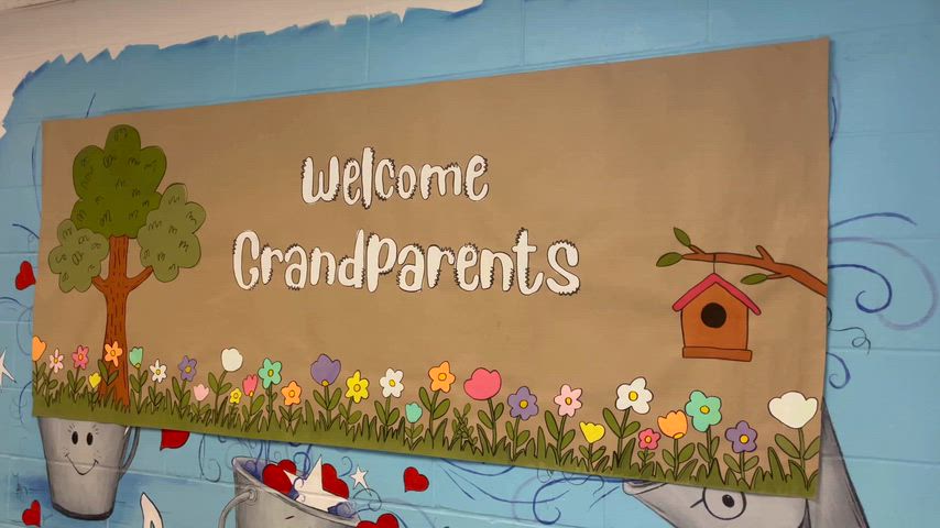 Interviews and activities in this short video at Eastside's grandparents day