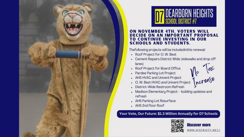 Video about the D7 sinking fund renewal