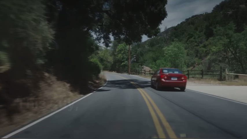 Speeding Catches Up With You video title card with play button