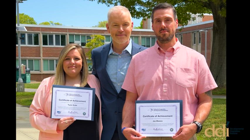 Video highlighting the National Alliance for Direct Support Professionals (NADSP) and SUNY Partnership Employee Certifications
