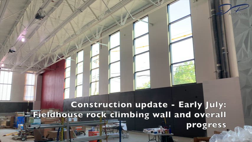 JP Architects video showing progression of construction at Eisenhower