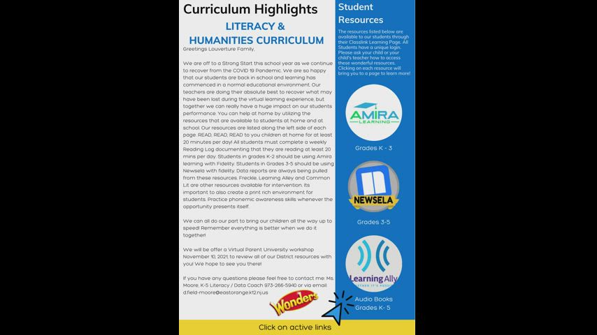 Louverture Times Newsletter- October 2021