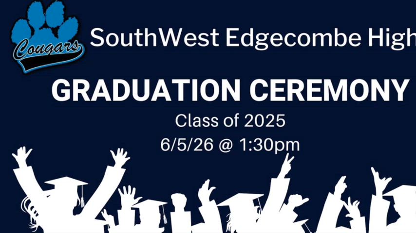 SouthWest Edgecombe High School Graduation Announcement