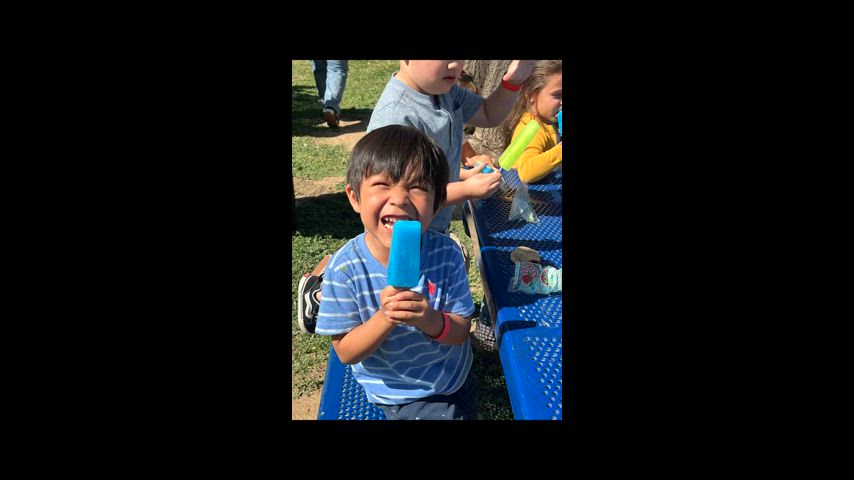 Dunk the Staff event. Part of our September Perfect Attendance Celebration.