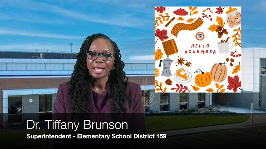 Dr. Brunson's November Superintendent's Message