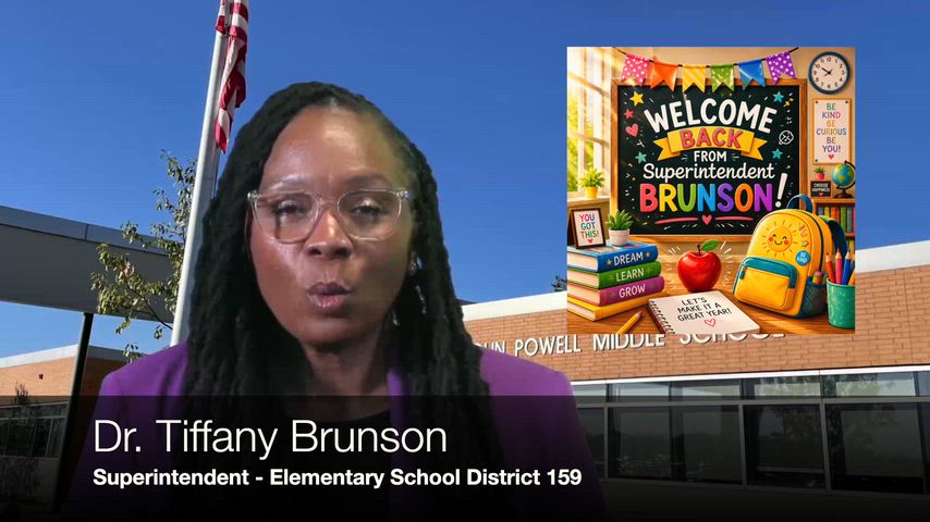 Superintendent Dr. Brunson - 2026 - 2027 Welcome Back Message