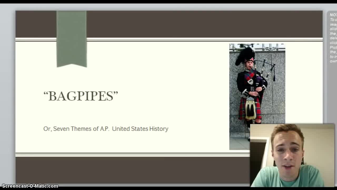 BAGPIPE description Elkhart High School