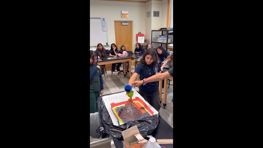 Video of volcanos
