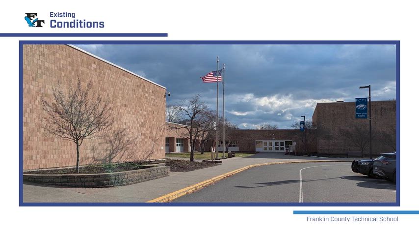 The current conditions of Franklin County Technical School