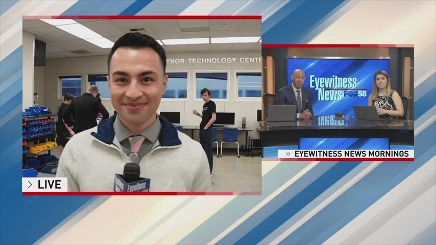 Fruitvale Junior High Robotics Team Featured on Eyewitness News