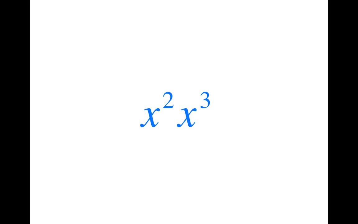 Multiplication of Exponents