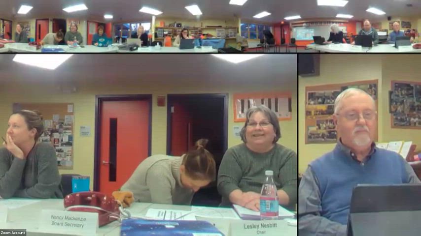 Grantham School Board Meeting, January 30, 2026
