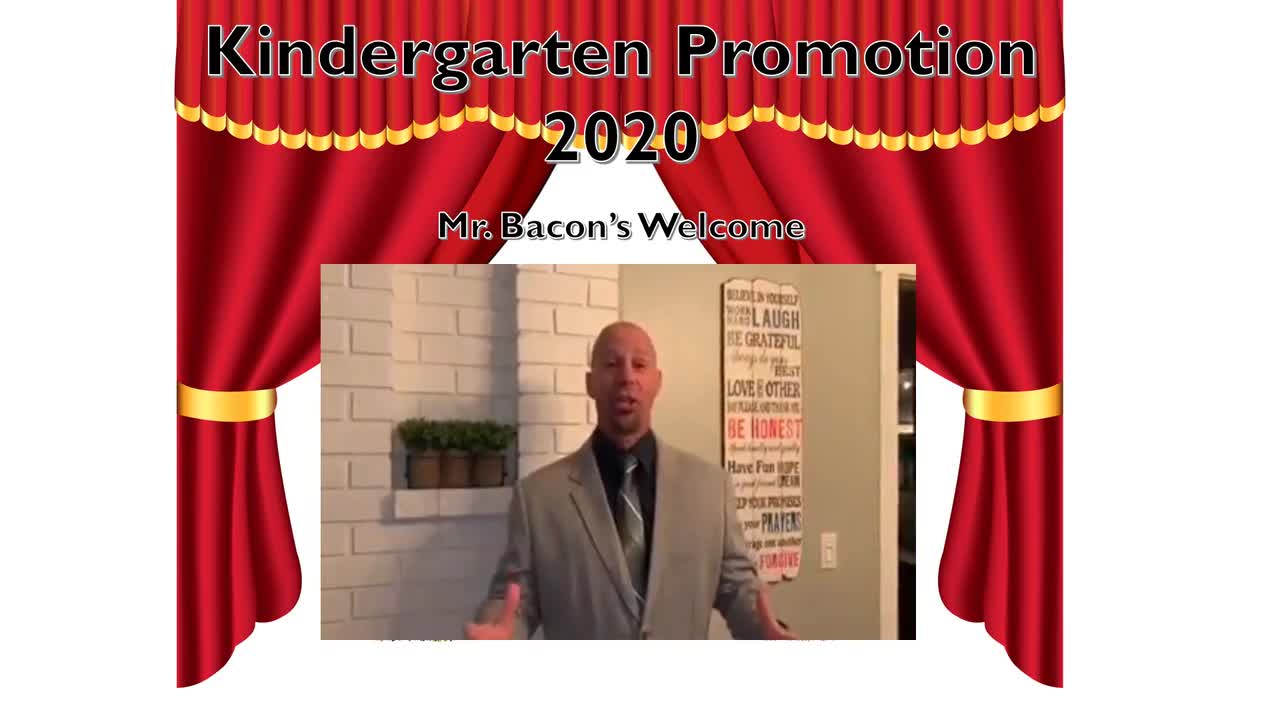 2020 Kinder Promotion Highland Hills Elementary School