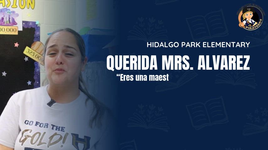 Dear Mrs. Alvarez - Park Elem