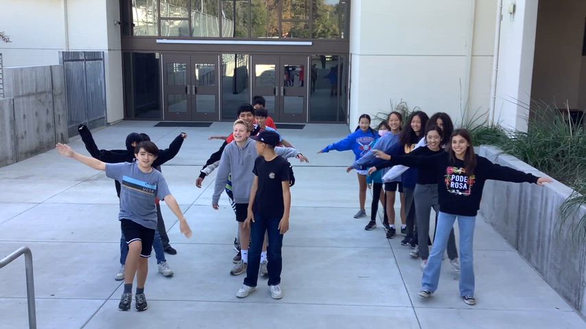 student dance