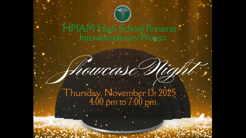 Video of Presentation night