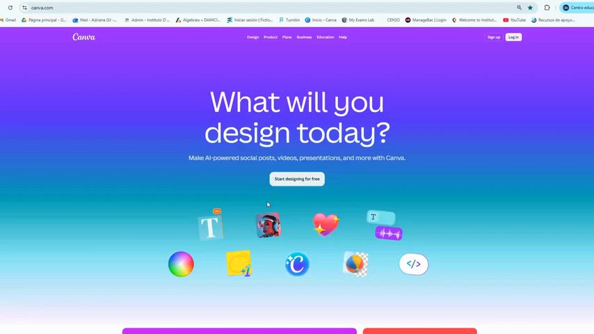 Tutorial CANVA desde navegador