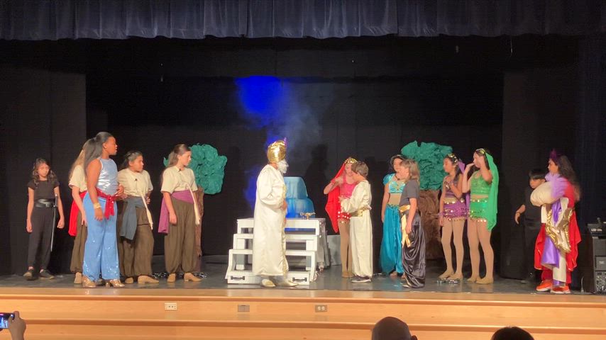 JES Students performing Aladdin (2025)