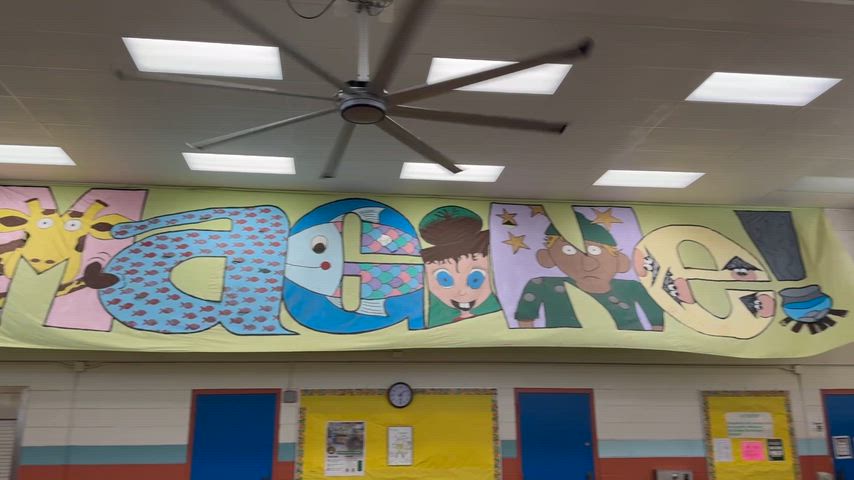 Video shows parts of the Kaimiloa Elementary campus.