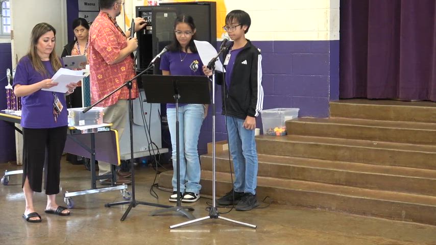 Quarter 3 Awards Assembly Pre-K to Grade 2