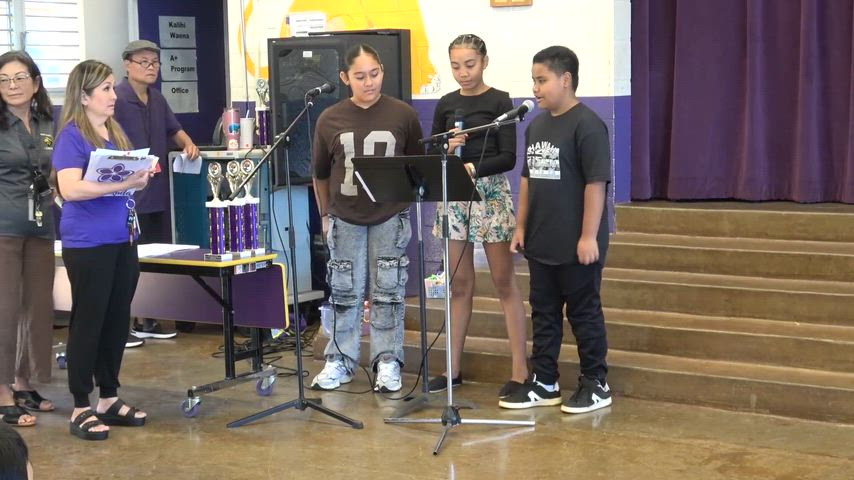 Quarter 4 Awards Assembly Pre-K to Grade 2