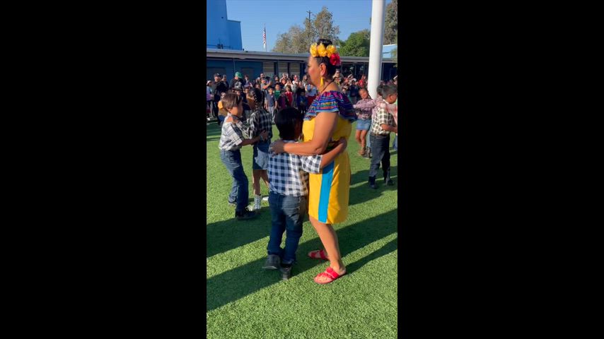 KCCA Ballet Folklorico Club performs and students share inspiring readings