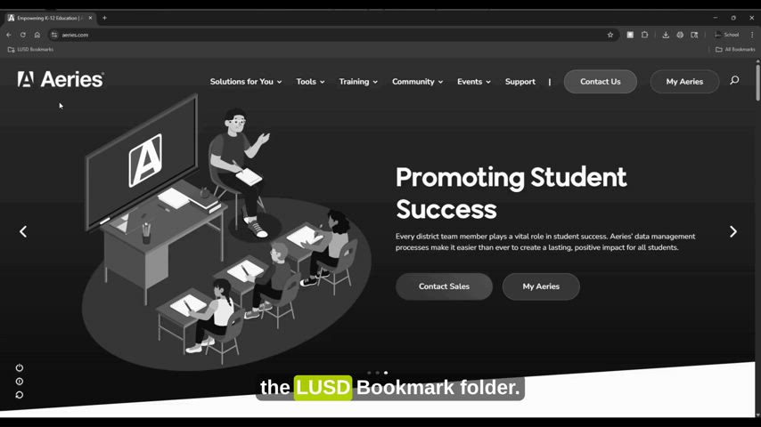 This video will guide you through the process of logging in to Aeries and Parent Square. 