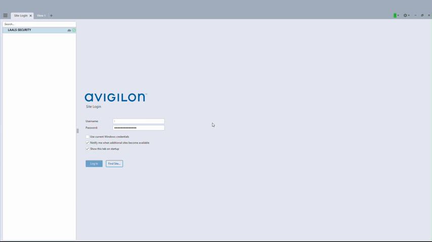 This is a video of how to export a video from Avigilon. 