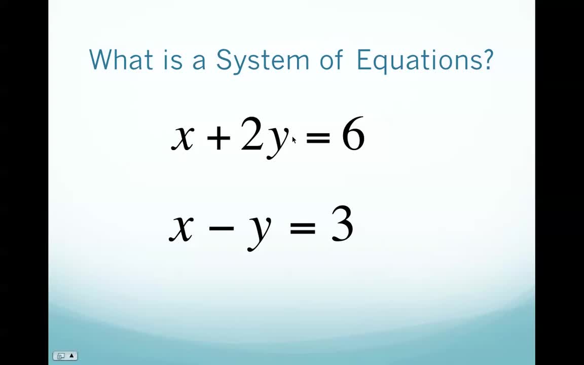 System Of Operations Math Section 6.1: Solving Systems of Equations by Graphing | Raymond J ...