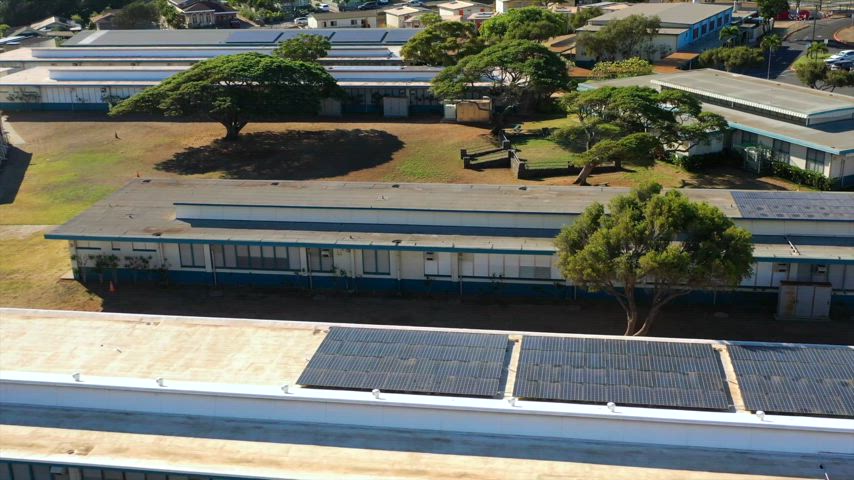 Lihikai campus drone footage