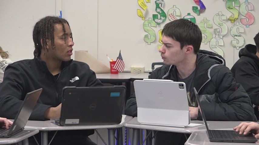 Story on Vance Bach being named a National Merit Finalist