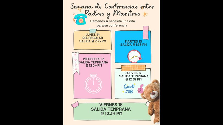 Parent Teacher Conferences