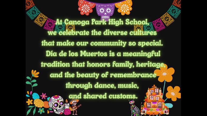 Dia de los Muertos event video highlighting art, music and more from community event.