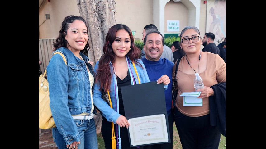Video of families celebrating Senior Awards Night on May 26th, 2026