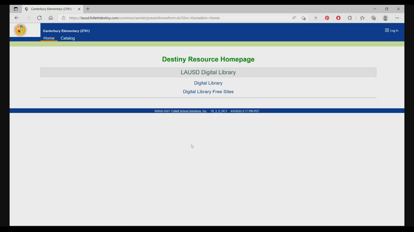How to Navigate Our School Library Database