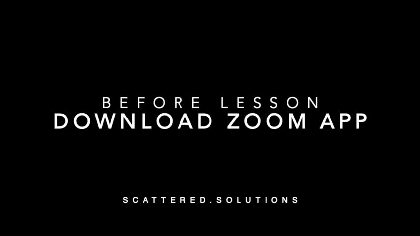 INSTALLING ZOOM - VIDEO TUTORIAL