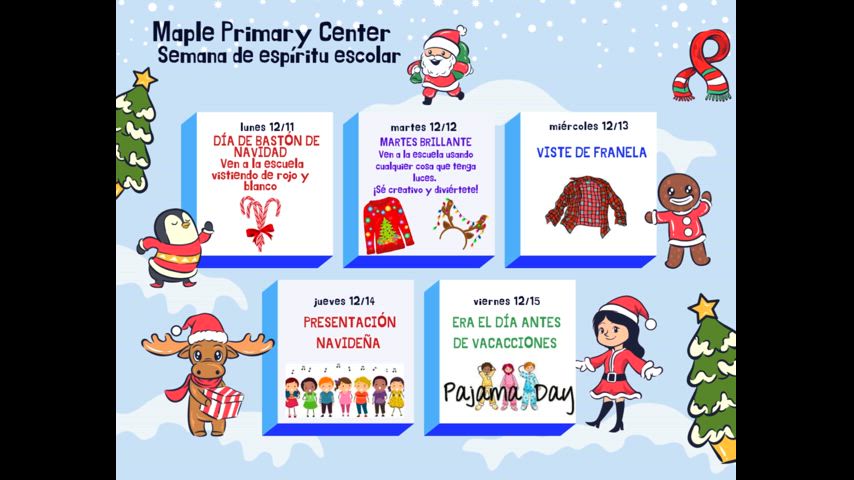 Winter Spirit Week 2023